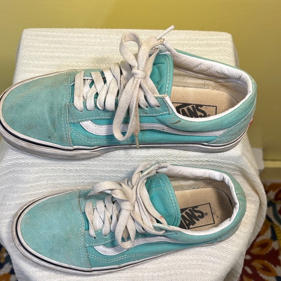 VANS Aqua TEAL Sneakers - Picture 2 of 5